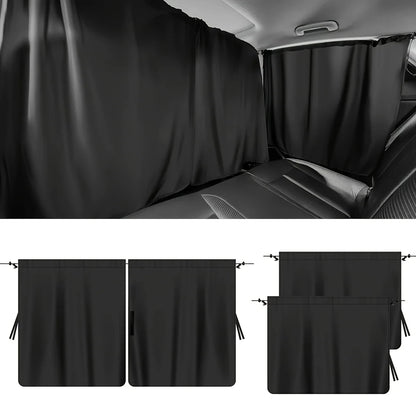 Total Blackout Car Privacy curtains